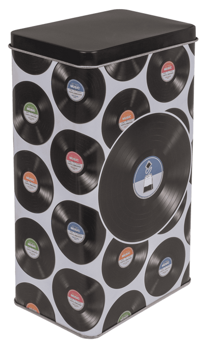 Rectangular tin box, Coffee, Tea & Sugar,