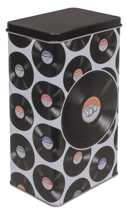 Rectangular tin box, Coffee, Tea & Sugar,