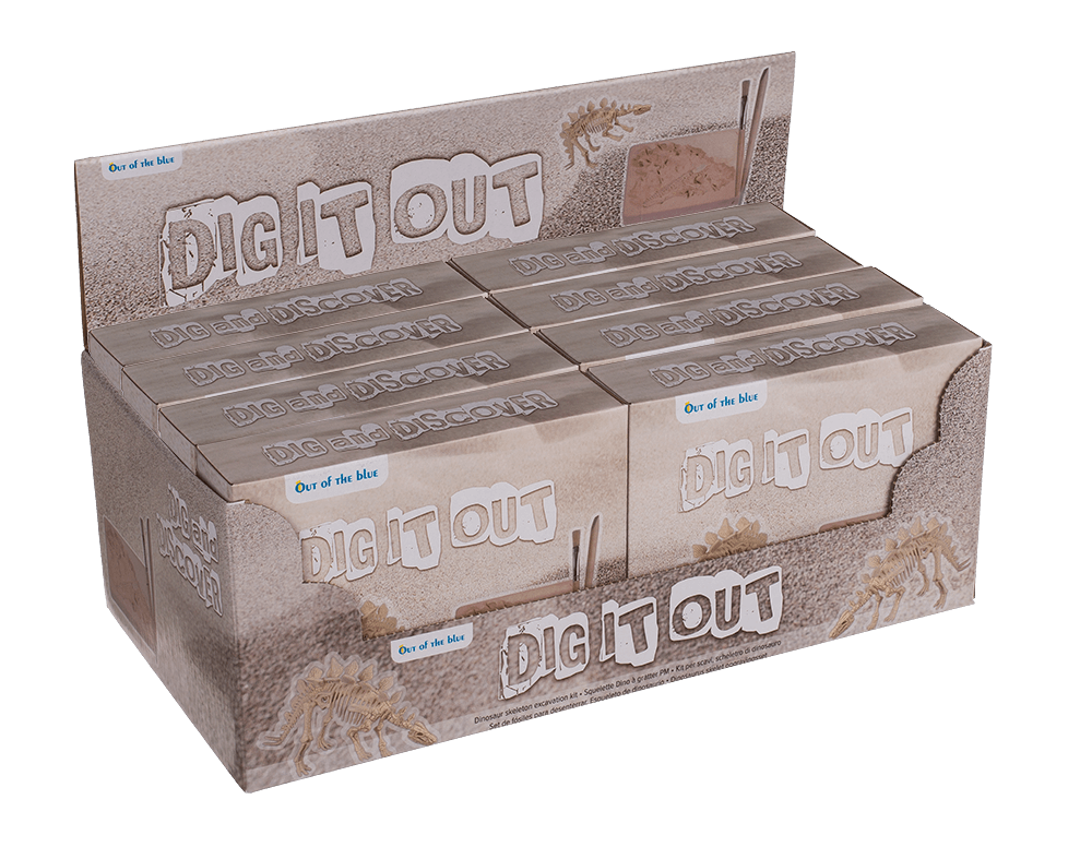 Excavation kit, Dinosaur Skeleton,