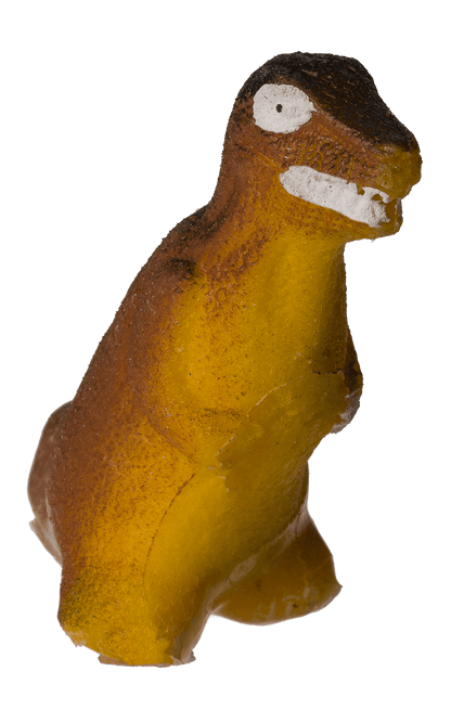 Growing dinosaur in egg,