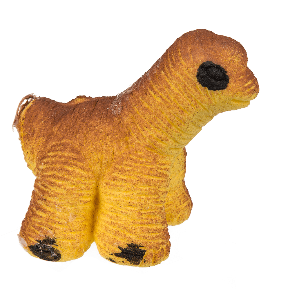 Growing mini dinosaur in egg,