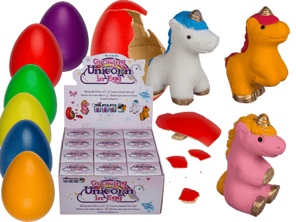 Growing unicorn in egg,