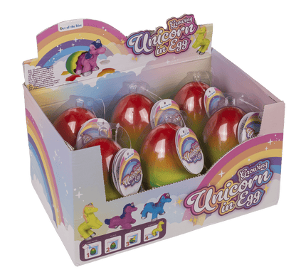 Growing unicorn in egg,