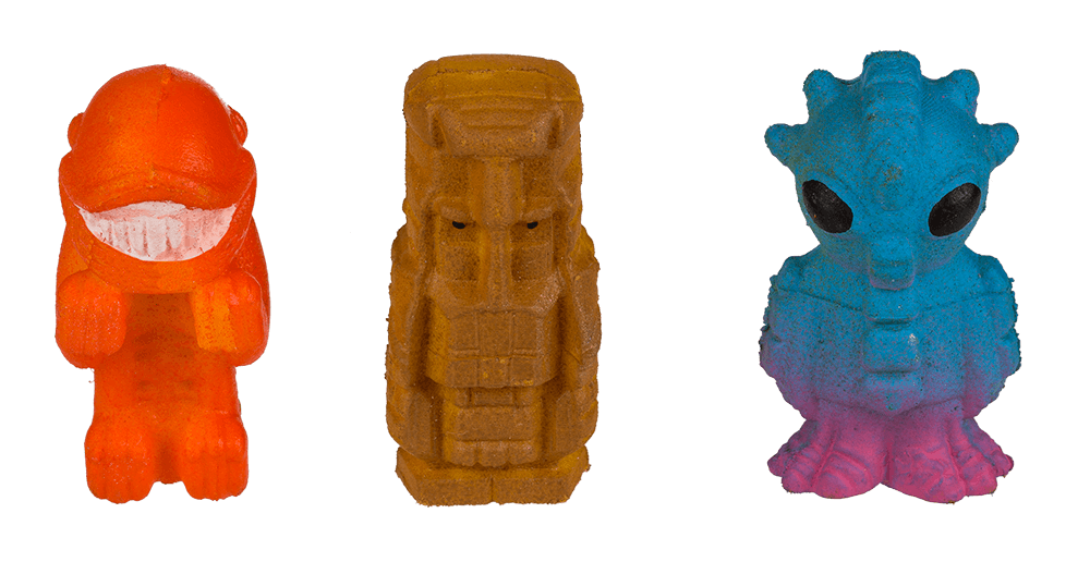 Growing Alien in Ufo, approx. 8 x 5,5 cm,