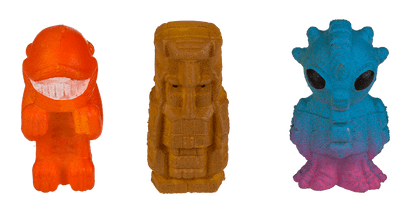 Growing Alien in Ufo, approx. 8 x 5,5 cm,