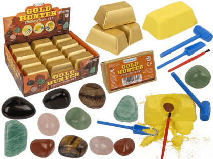 Excavation set, Gold Hunter, with 1 Hammer,