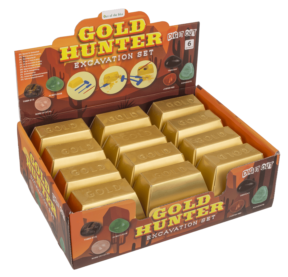 Excavation set, Gold Hunter, with 1 Hammer,