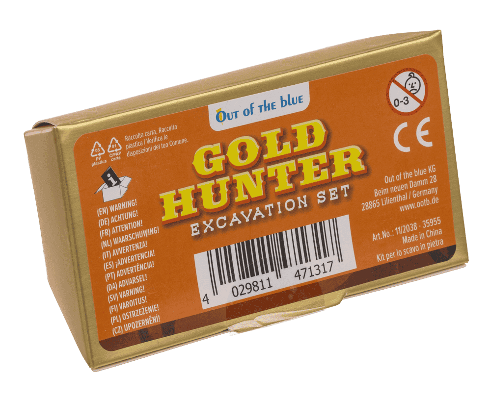 Excavation set, Gold Hunter, with 1 Hammer,