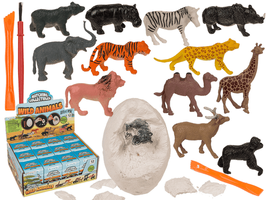 Excavation set, Wild Animals,