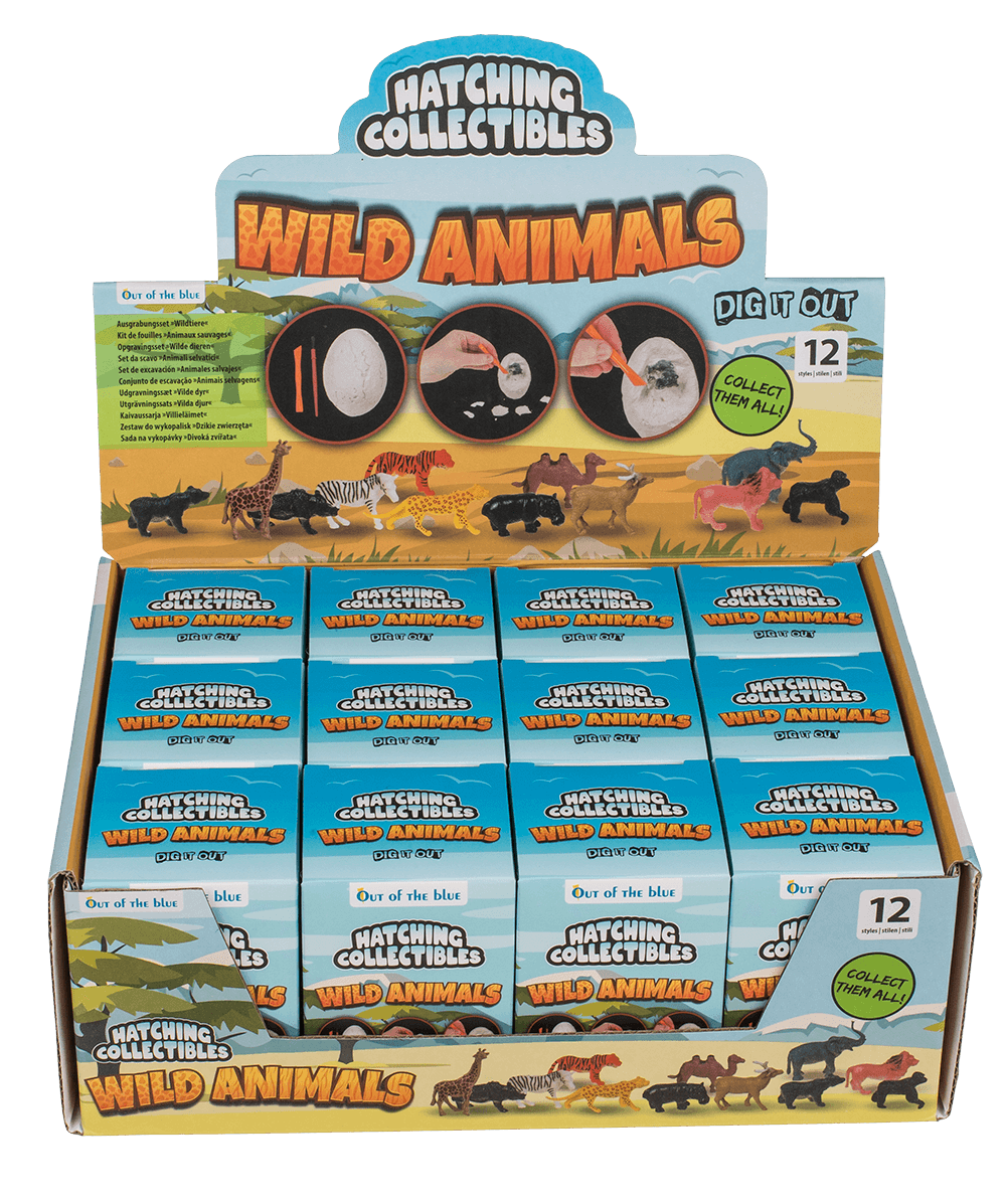 Excavation set, Wild Animals,