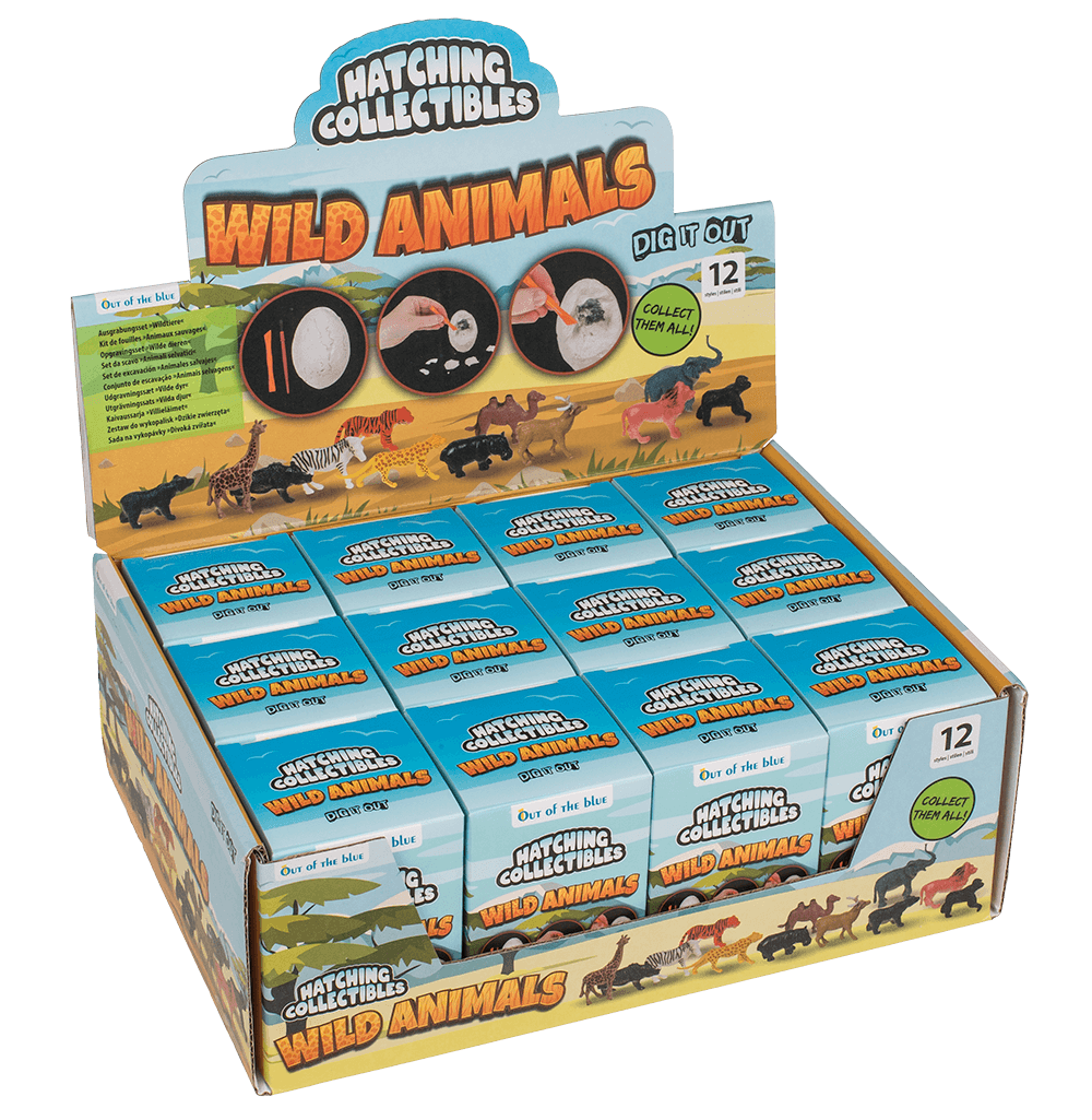 Excavation set, Wild Animals,