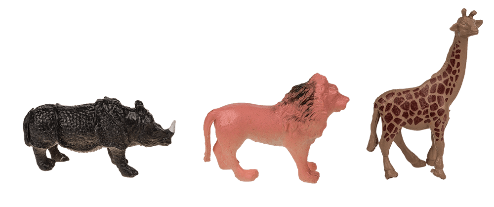 Excavation set, Wild Animals,