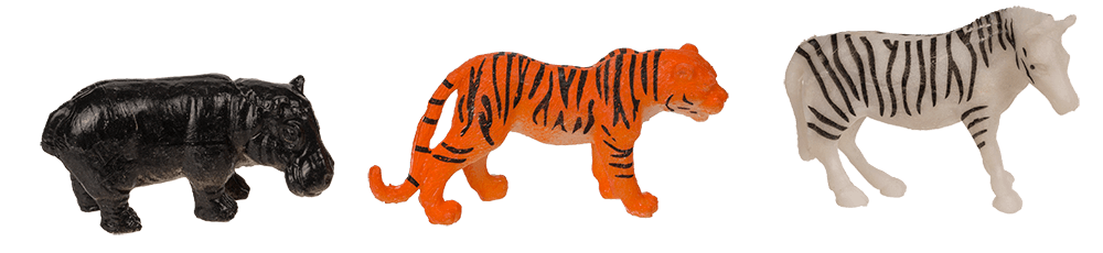 Excavation set, Wild Animals,