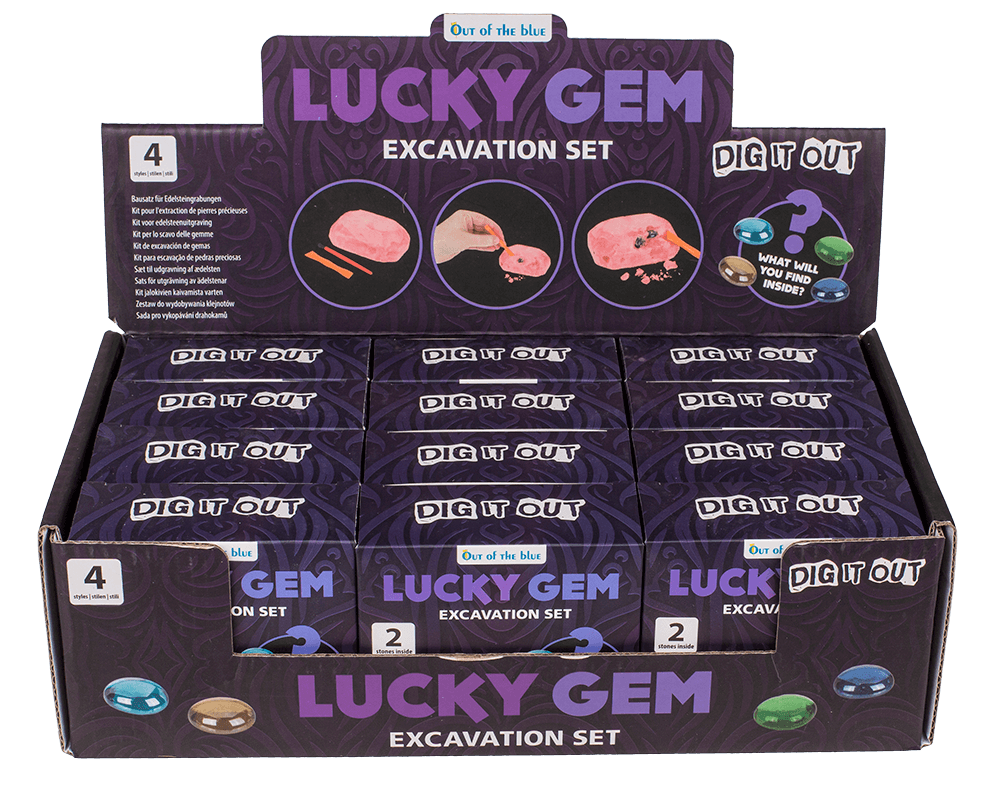Excavation set, Lucky Gems,