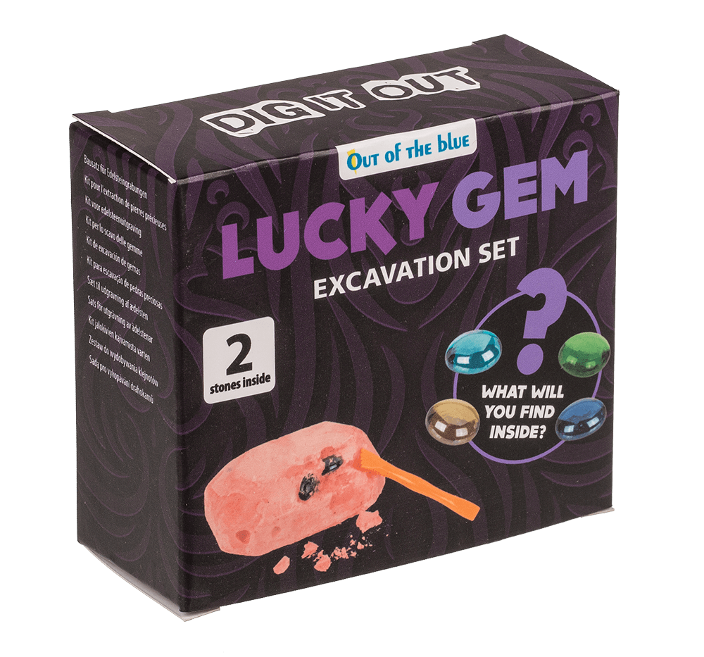 Excavation set, Lucky Gems,