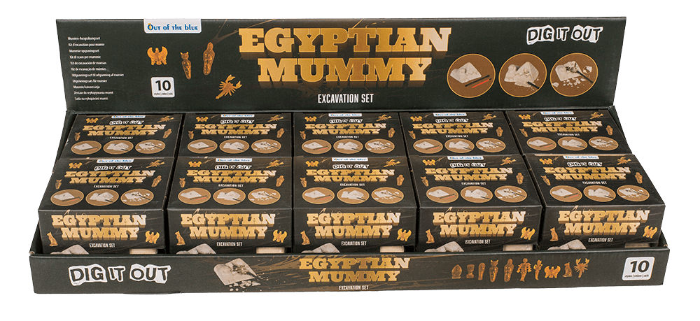 Excavation set,  Mummy,