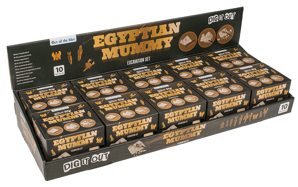 Excavation set,  Mummy,
