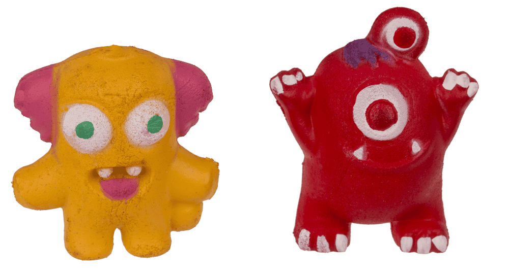 Growing mini monster in egg, 6,5 cm,