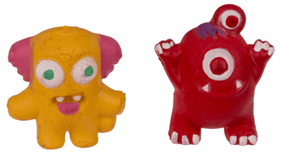 Growing mini monster in egg, 6,5 cm,