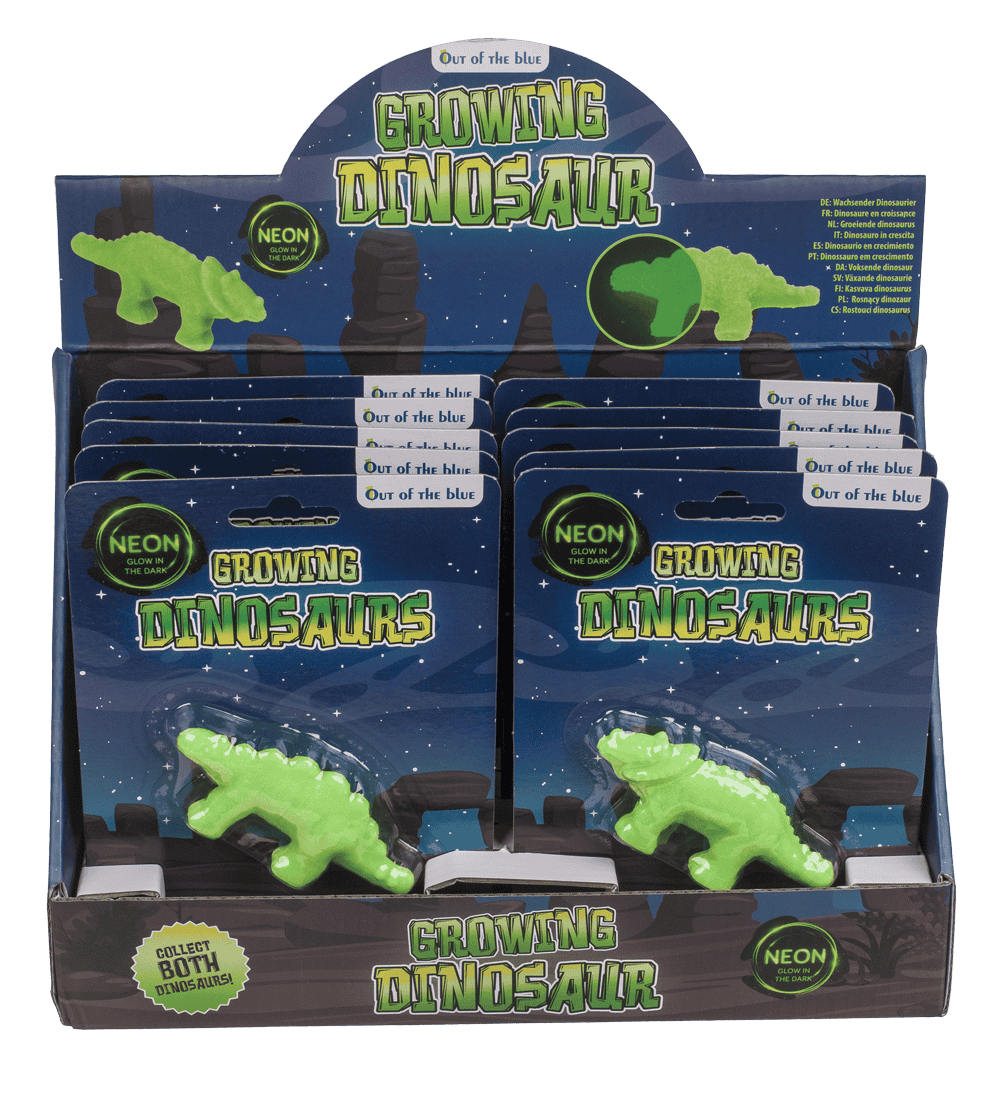 Growing Dinosaur, Glow in the Dark,
