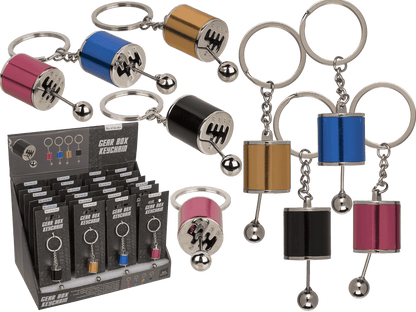 Metal-Keyring, Car Gear Box,