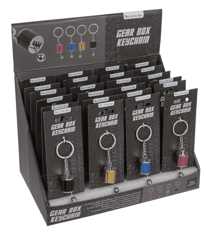 Metal-Keyring, Car Gear Box,