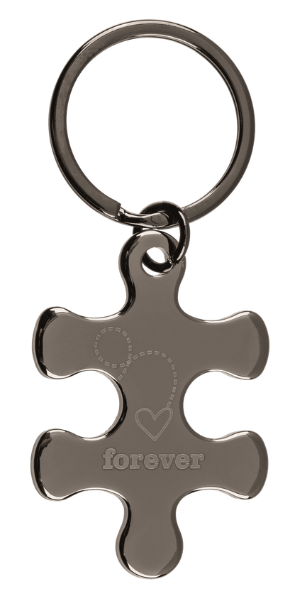 Metal keyring, Together Forever,