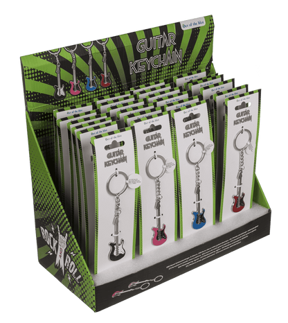 Metal keychain, E-Guitar,