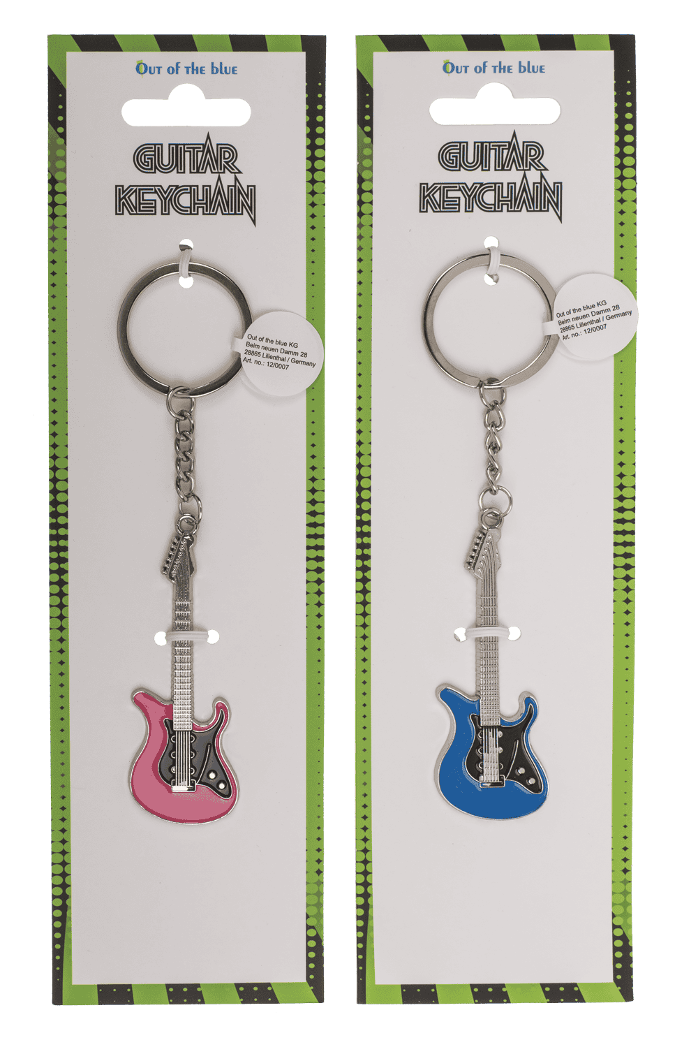 Metal keychain, E-Guitar,