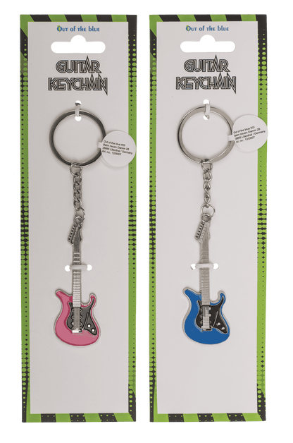 Metal keychain, E-Guitar,