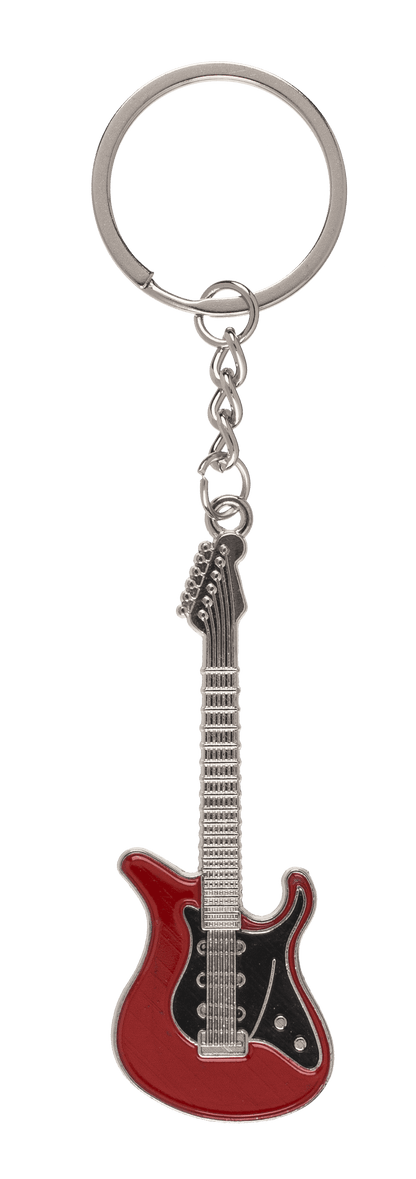 Metal keychain, E-Guitar,