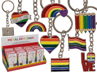 Metal-Keyring, Pride,