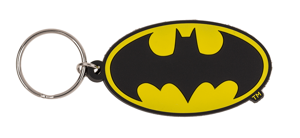 Metal key chain, Superman & Batman,