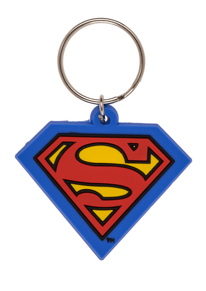 Metal key chain, Superman & Batman,