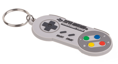 Metal keychain, Nintendo Controller & Gameboy,