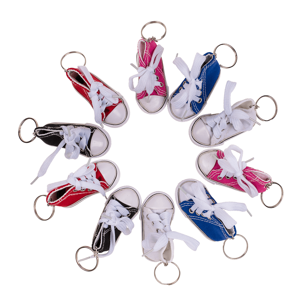 Metal keychain, Sneaker,