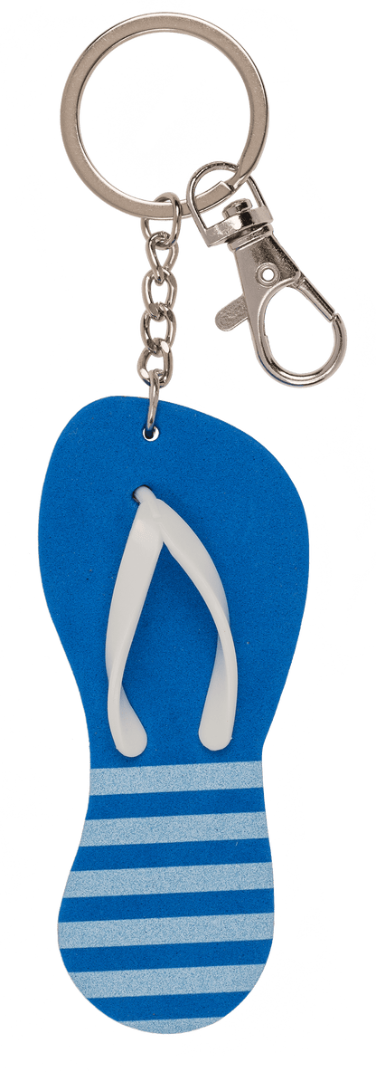 Metal key chain, Flip Flop,