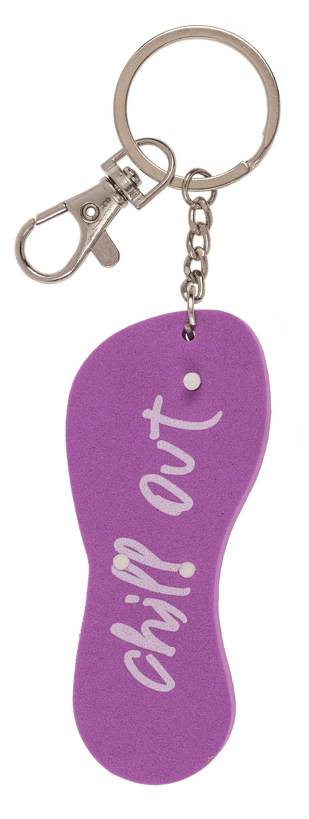 Metal key chain, Flip Flop,