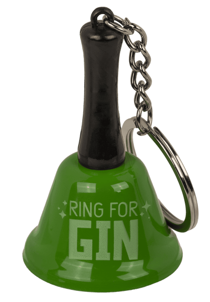 Keychain, Bell - Ring for Wine/Beer/Gin,