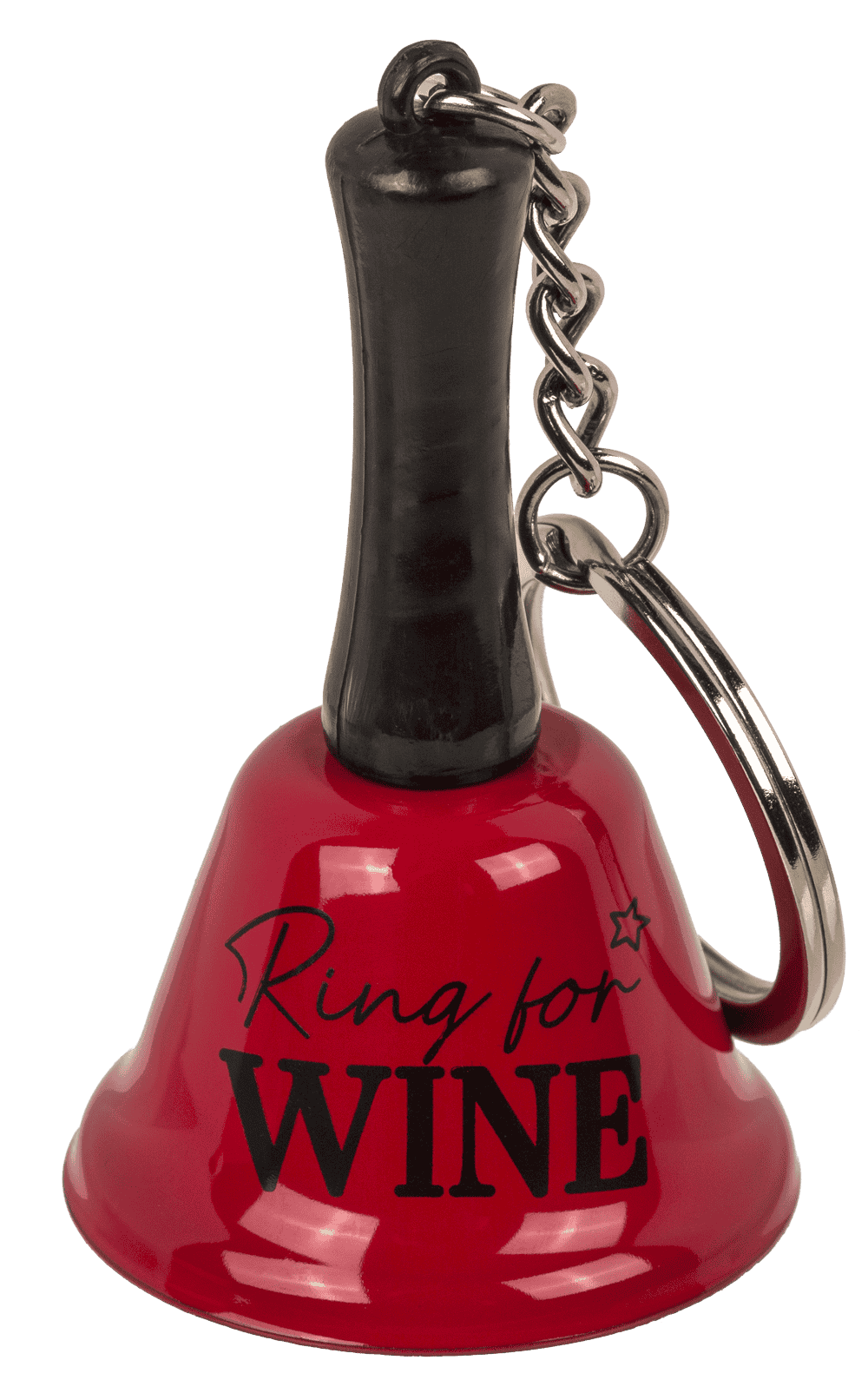 Keychain, Bell - Ring for Wine/Beer/Gin,