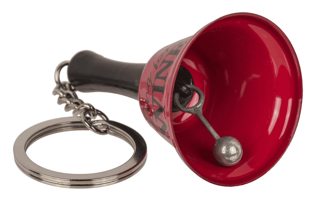 Keychain, Bell - Ring for Wine/Beer/Gin,
