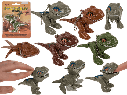 Metal keychain, Dinosaurs,