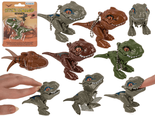 Metal keychain, Dinosaurs,