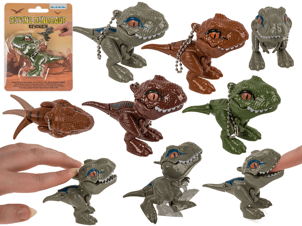 Metal keychain, Dinosaurs,