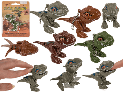 Metal keychain, Dinosaurs,