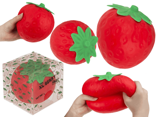 XL Squeeze Strawberry, 12,5 x 13 cm,