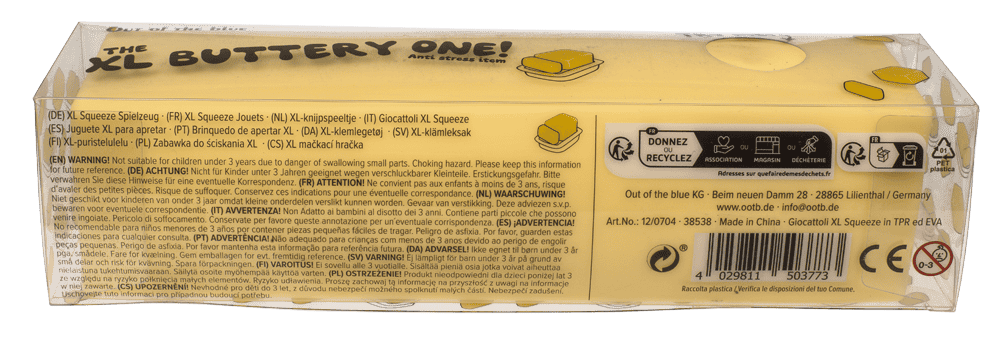 XL Squeeze Butter, 22,5 x 5,5 cm,
