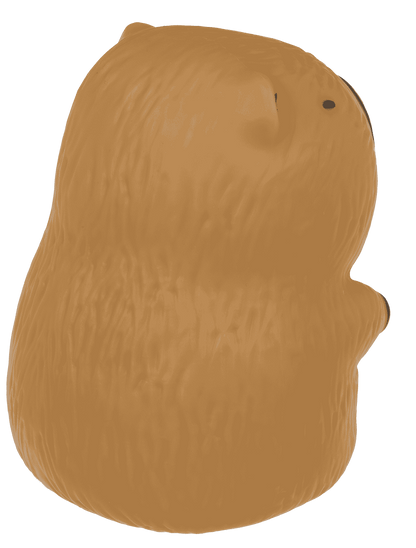 XL Squeeze Capybara, 10 x 14 cm,