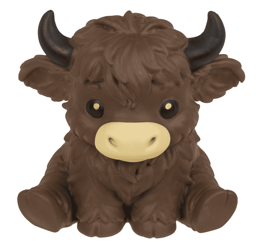 XL Squeeze Highland Cow, 13,5 x 13,5 cm,
