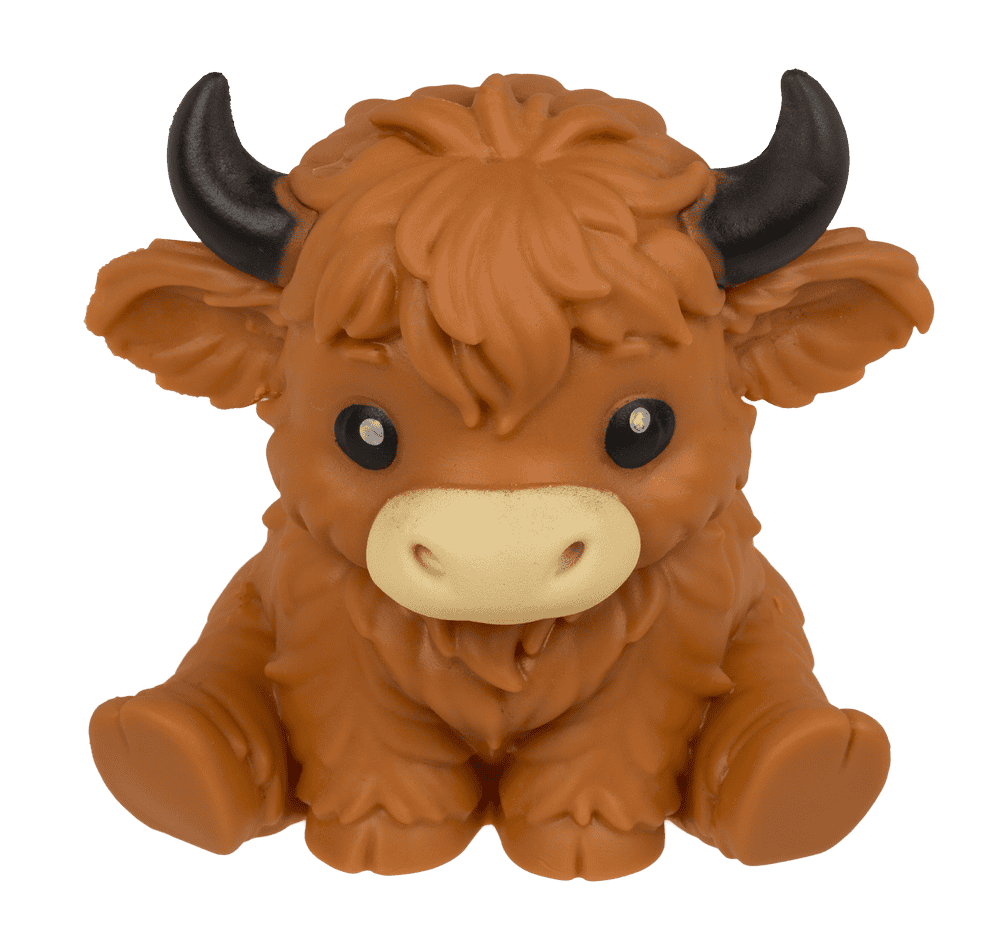 XL Squeeze Highland Cow, 13,5 x 13,5 cm,